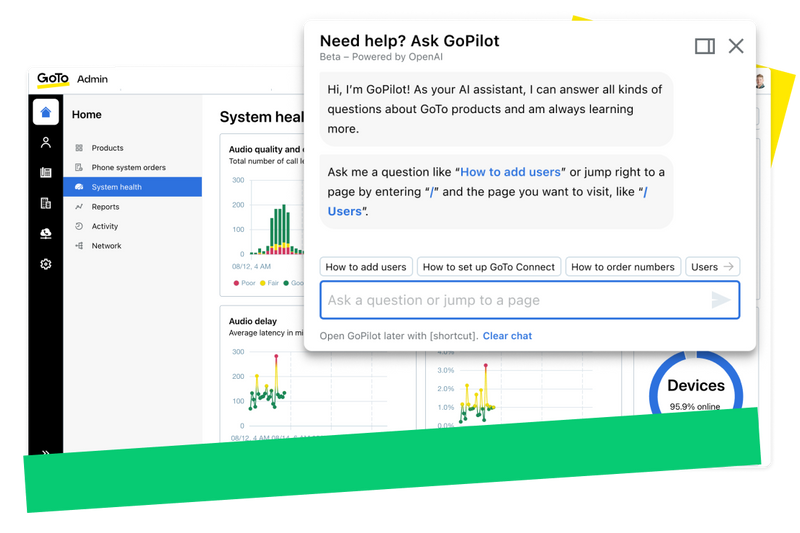 GoTo Connect multichannel function